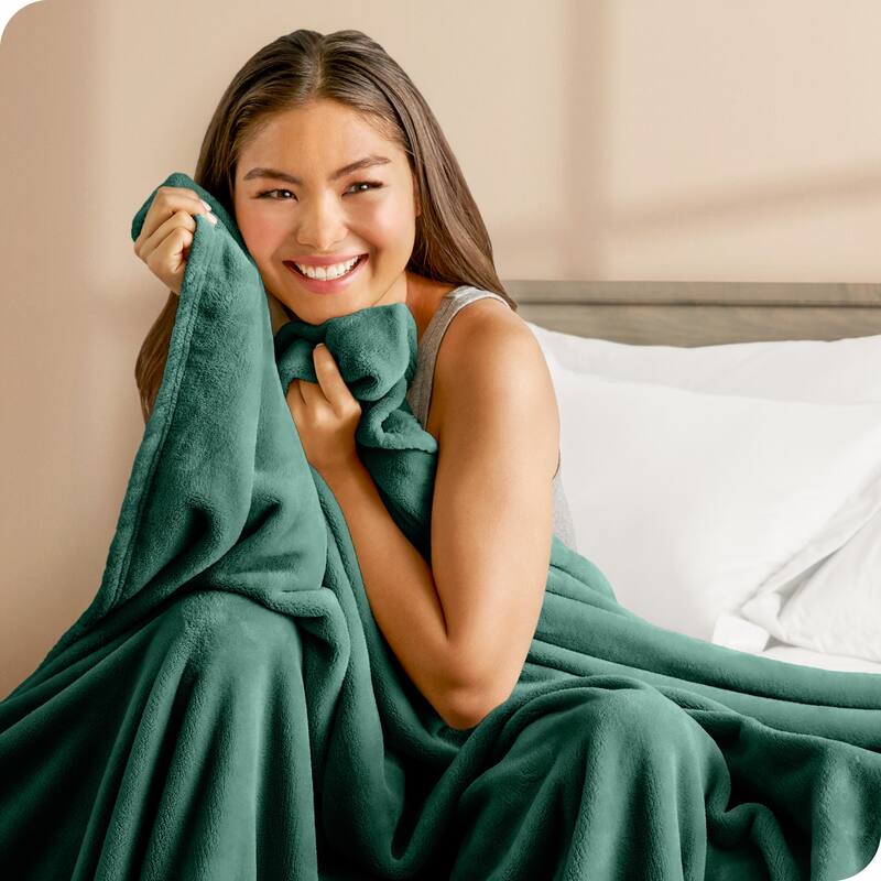 Bare Home Microplush Fleece Blanket - Ultra-Soft - Cozy Fuzzy Warm