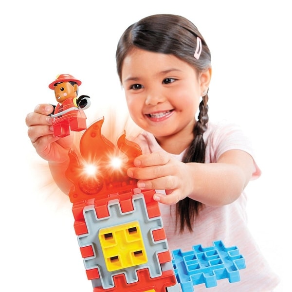 little tikes waffle blocks fire and rescue