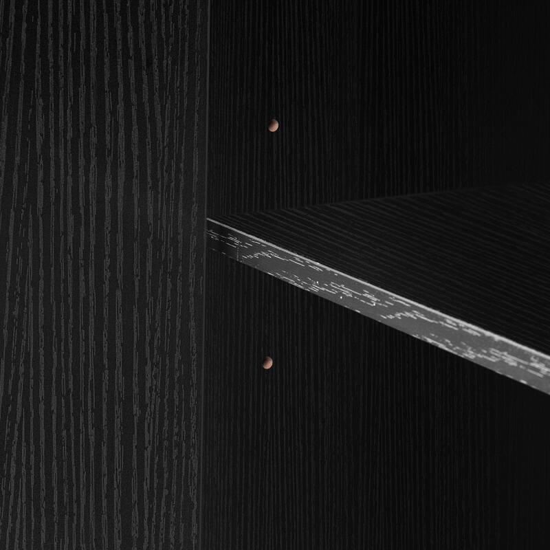 31.5'' Kitchen Island with Extendable Dining Table for 4-6 Person, Power Outlet, Open Shelves and 2 Drawers