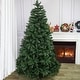 preview thumbnail 5 of 9, 6ft/ 7ft Modern PVC Artificial Unlit Christmas Tree with Stand 7 Foot