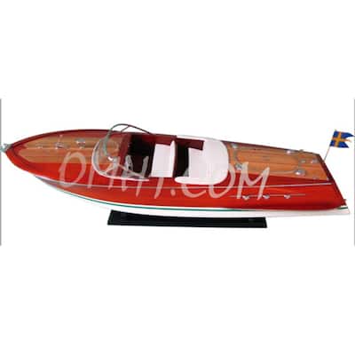 Riva Ariston Replica ready for RC Large Speedboat Model