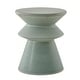 preview thumbnail 1 of 1, Uttermost Imogene Seafoam Glaze Garden Stool