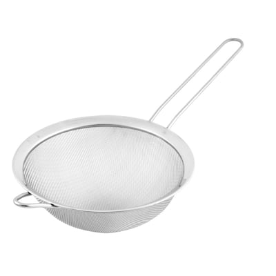 Kitchen Stainless Steel Fine Tea Oil Mesh Strainer Colander Flour Sieve 7 Inch