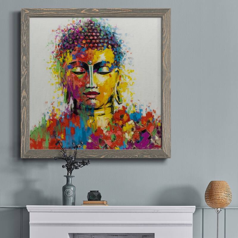Buddha-Premium Framed Canvas - Ready to Hang