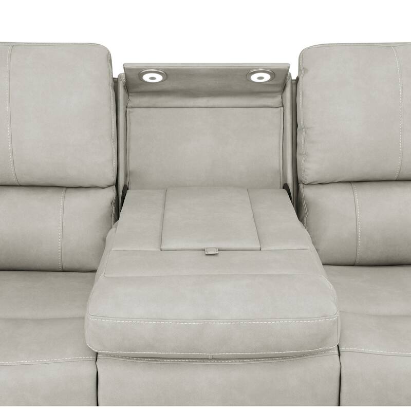 Brickston Triple Power Reclining Sofa