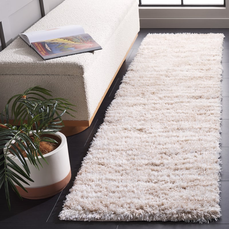 SAFAVIEH Lindsay Shag Shirlene Modern Abstract 2-inch Thick Rug