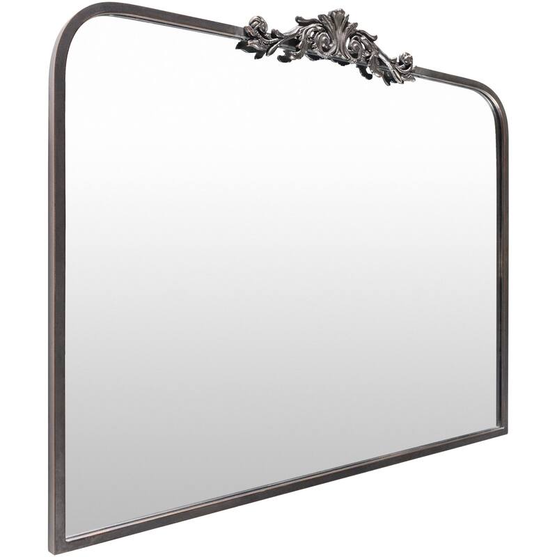 Livabliss Aarlen Traditional Overmantel Mirror - 29"H x 36"W x 2"D