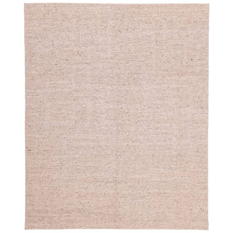ECARPETGALLERY Hand-knotted Looma Taupe Wool Rug - 7'10 x 9'8