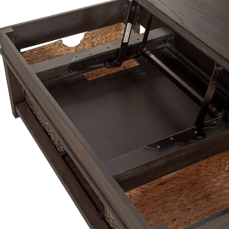 Mill Creek Peppercorn 3 Piece Lift Top Cocktail Table Set