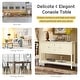 preview thumbnail 42 of 45, Costway Sideboard Buffet Table Wooden Console Table w/ Drawers &
