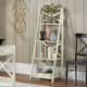 Simple Living Farmhouse 4-tier Shelf - Antique White