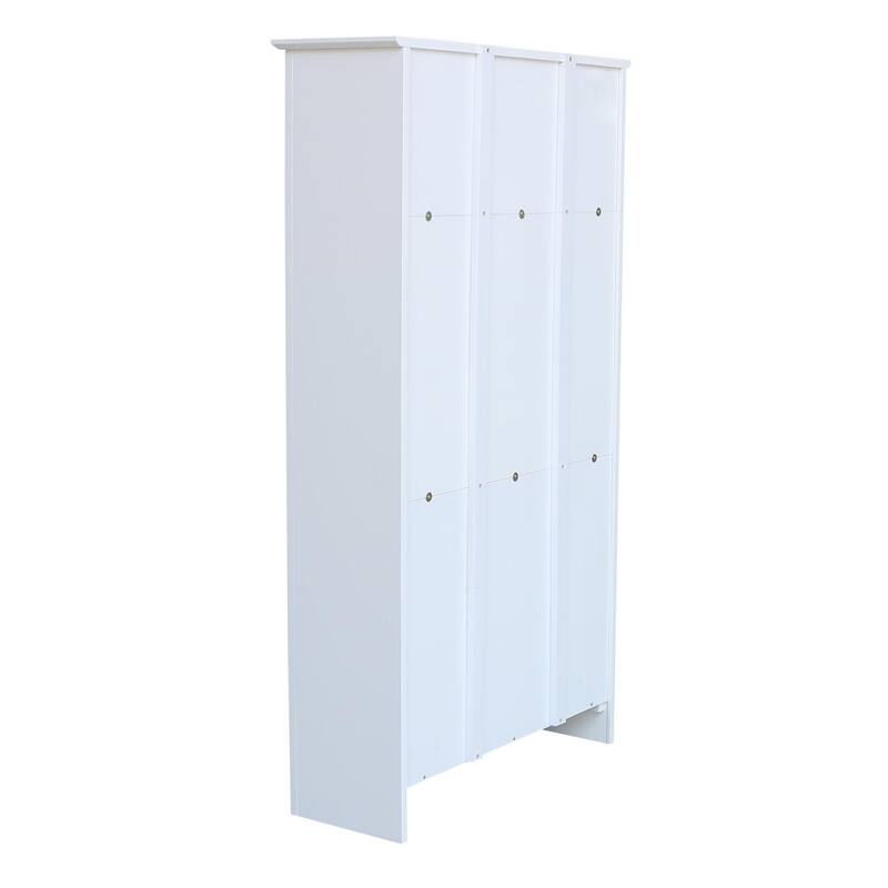 Porch & Den Solid Wood Shaker Bookcase