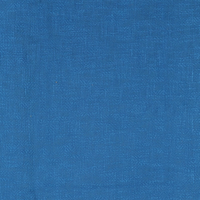 Novica Handmade Blue Charm Cotton Throw Blanket - Blue