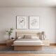 preview thumbnail 12 of 34, Malibu 4-Piece Bedroom Set with Bed, Headboard, and 2 Nightstands
