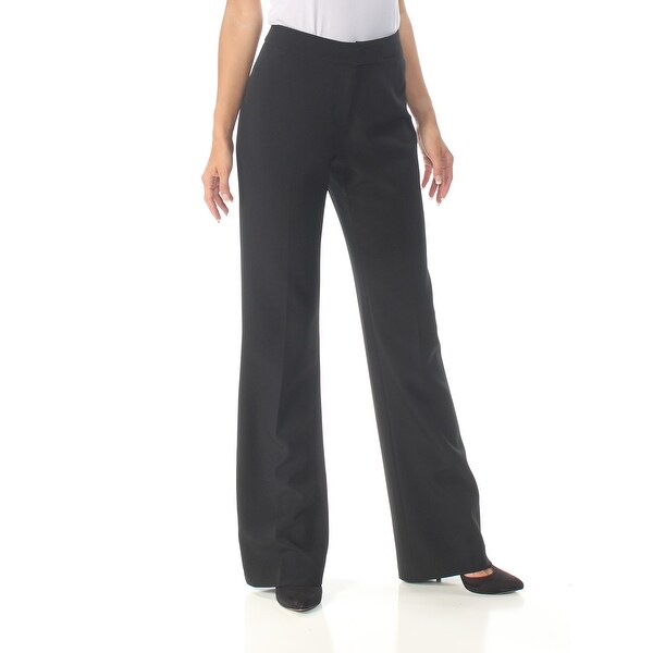 black bootcut work pants
