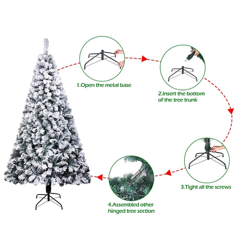 Artificial Christmas Tree Unlit Xmas Tree