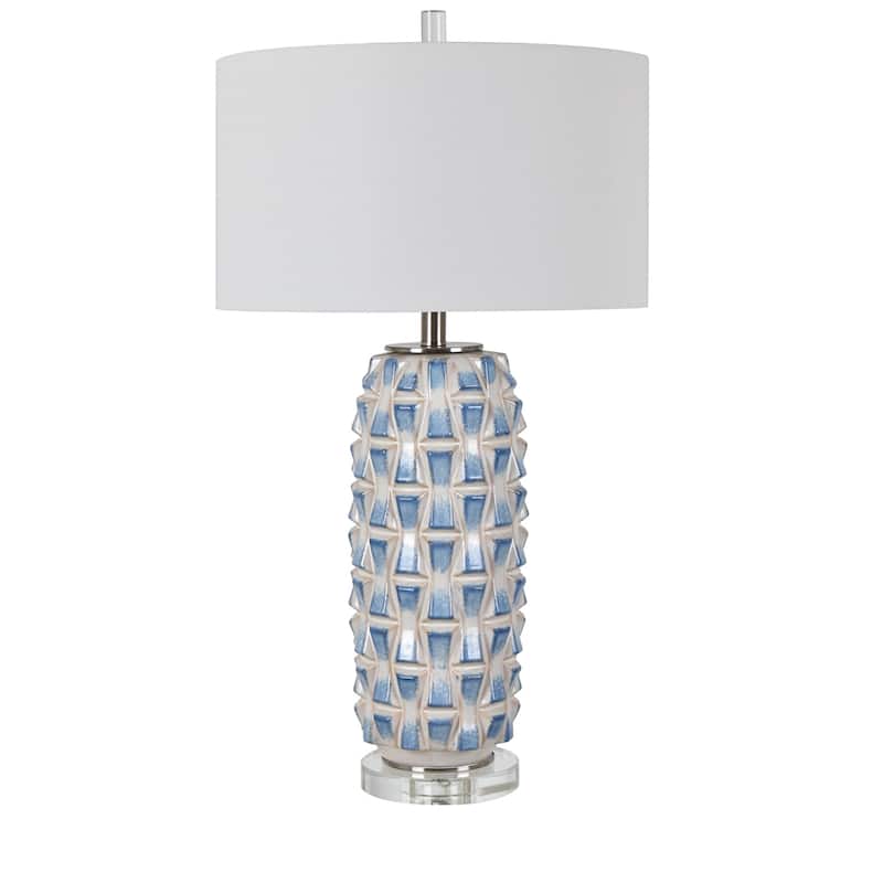 Hayes 31" Ceramic Table Lamp - 31"H x 17"Rnd