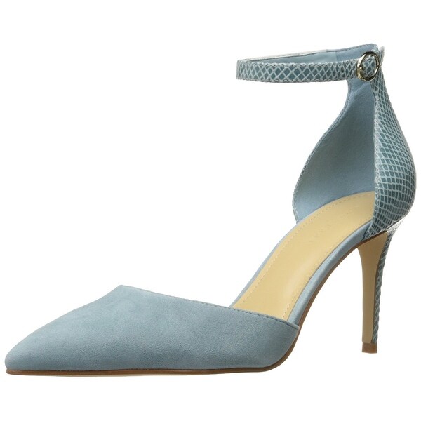 Marc Fisher Womens daiana Leather Pointed Toe Ankle Strap D-orsay Pumps