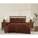 preview thumbnail 2 of 5, Brooklyn Loom Tight-Weave Cotton Percale Duvet Set
