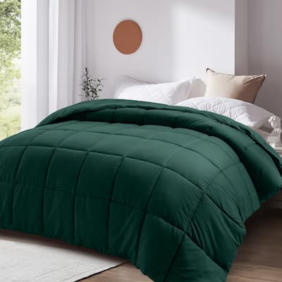 All Season Soft Comforter/Duvet Insert, Quilted and Peach-skin Processes, Machine Washable