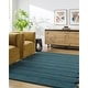 preview thumbnail 1 of 12, Livabliss Mystique Modern & Contemporary Geometric Area Rug Teal - 2' x 3'