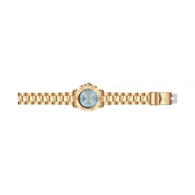 Invicta Women's 16658 Speedway Quartz Chronograph Light Blue Dial Watch