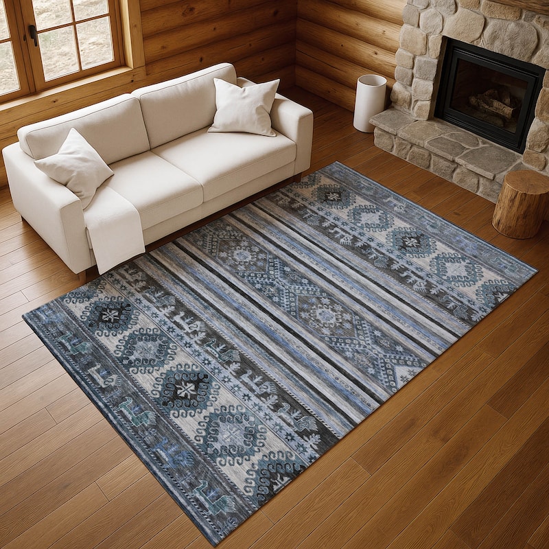 Premium Washable Super Soft Boho Global Mayfield Rug