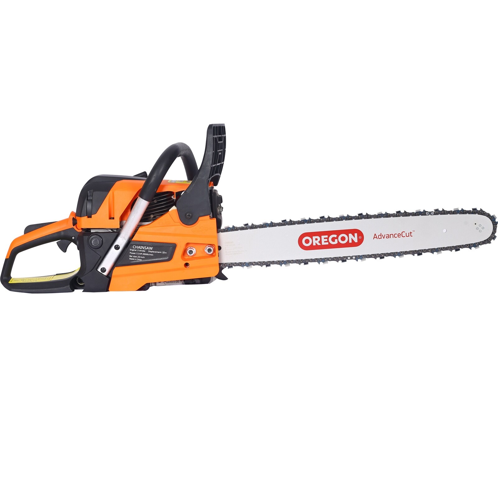 Gasoline Chain Saw Dual Spike Bar 20 Inch Power Chain Saw 58CC 2