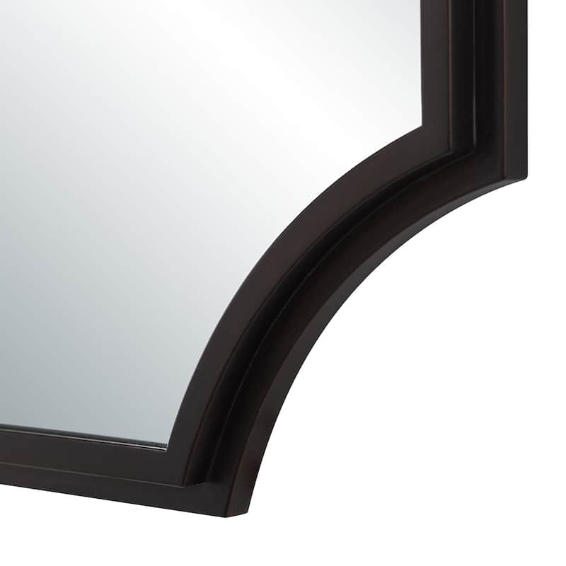 Renwil Torre 40" H x 24" W Wall Mirror, Brown