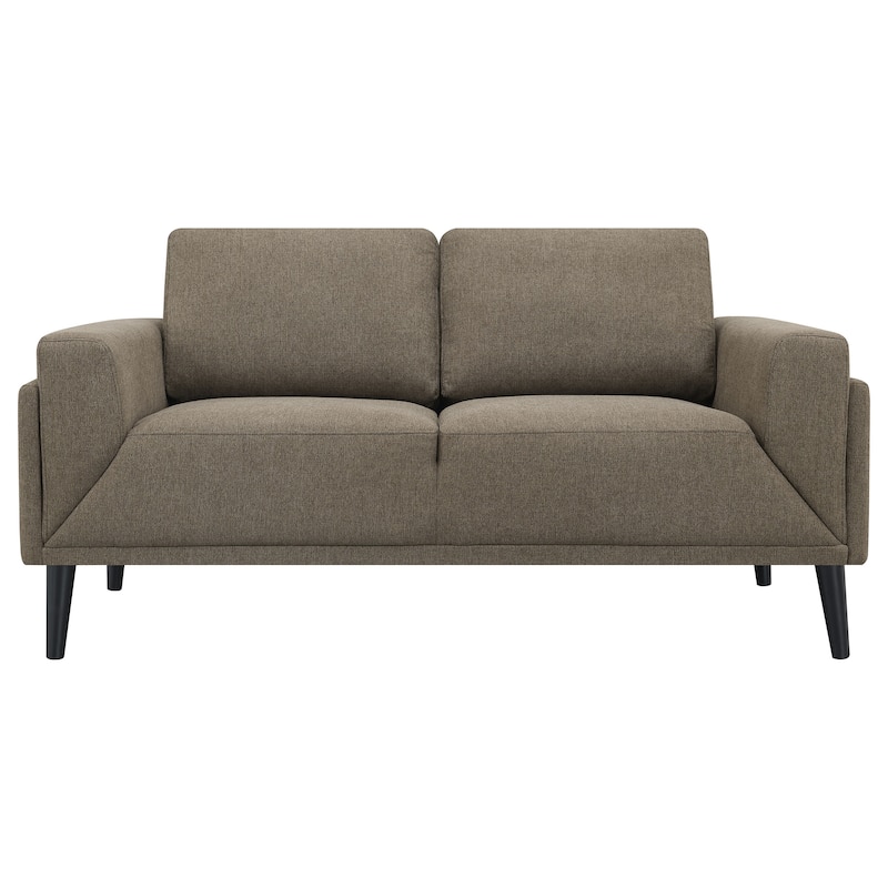 Rilynn Contemporary Upholstered Track Arm Sofa Set