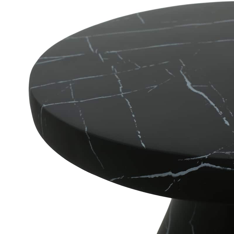 Christopher Knight Home - Emilia Outdoor Travertine MGO Side Table