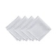 preview thumbnail 1 of 1, Caiden Elegance Damask Napkin (Set of 4) - 17"x17" White