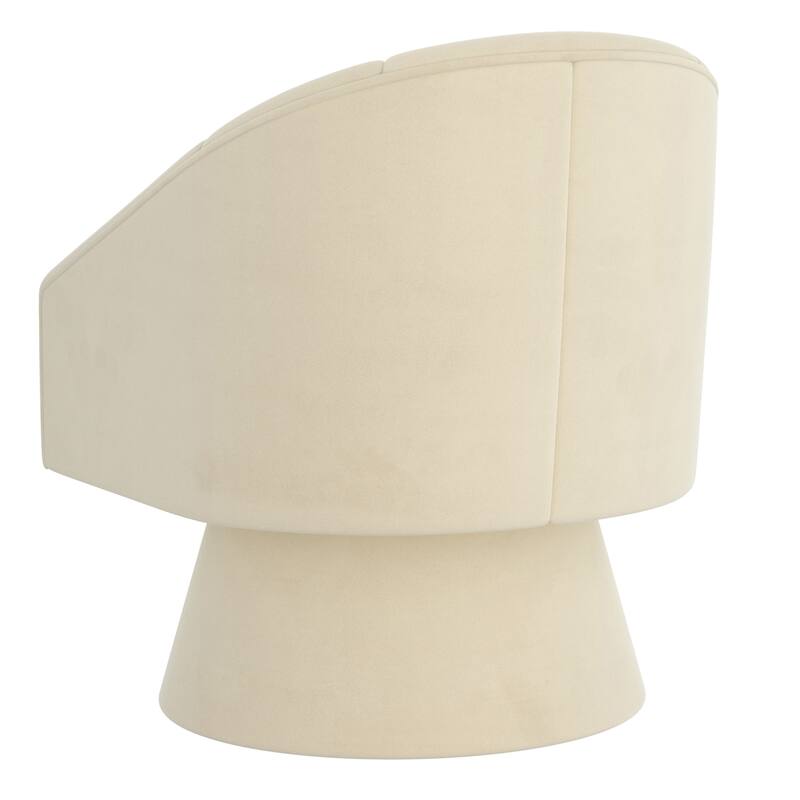 Modern Velvet Swivel Accent Chair -