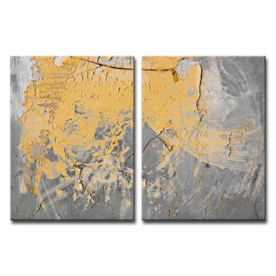 Ready2HangArt 'Abstract ABS XVI' Modern Canvas Wall Art