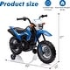 preview thumbnail 2 of 16, Licensed Honda 6V Kids Electric Motorcycle, Battery-Powered Ride-On with Detachable Training Wheels for Young Riders