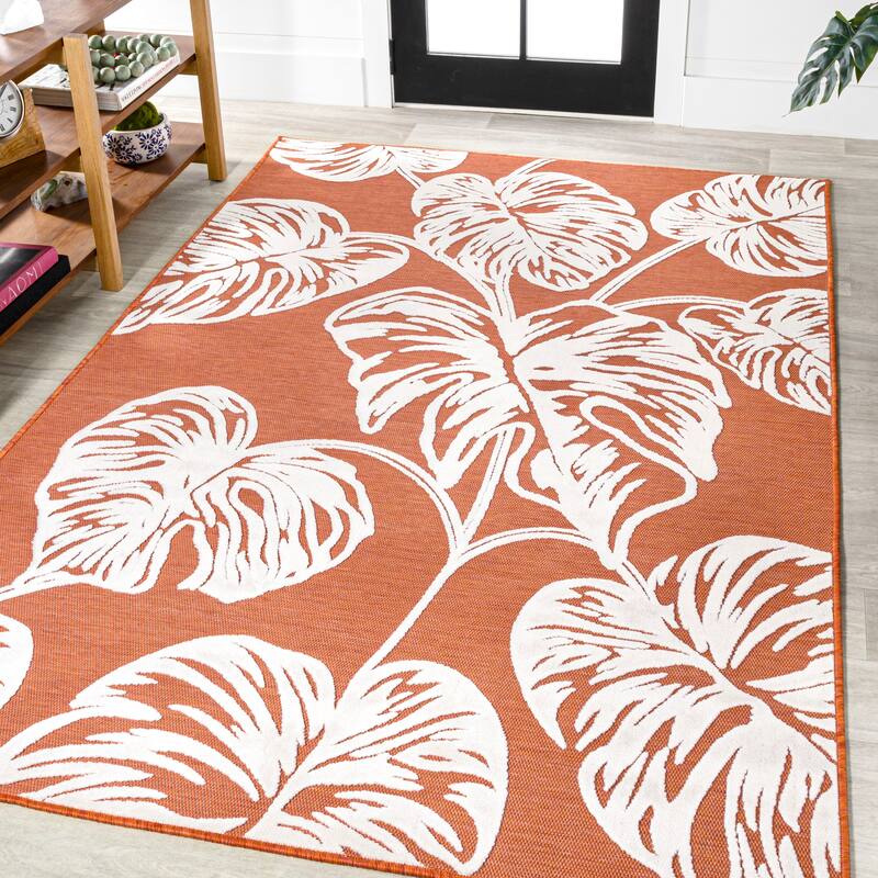 JONATHAN Y Montego Abstract Swirl Area Rug