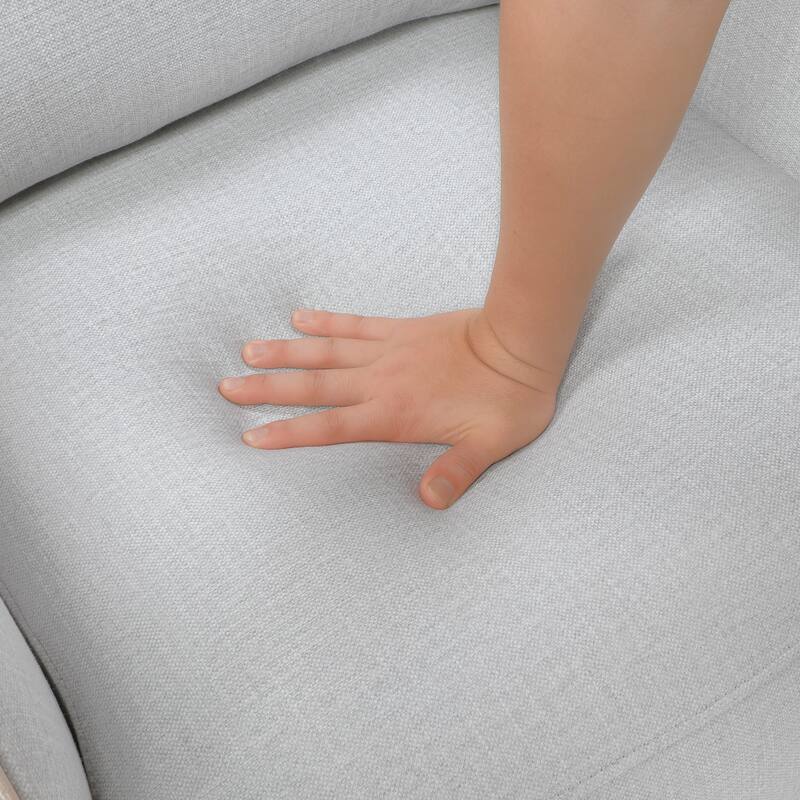 Fremont & Park Pond 29" Textured Swivel Chair - 360-Degree Metal Swivel Base