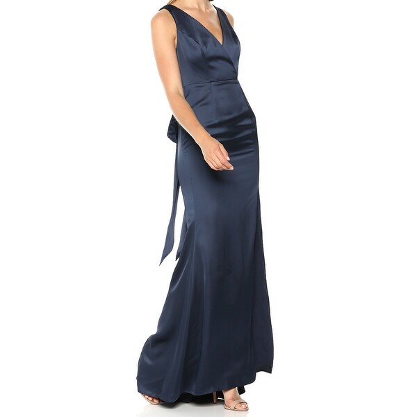navy blue adrianna papell
