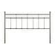 preview thumbnail 55 of 58, Hillsdale Furniture Providence Traditional Spindle Metal Headboard