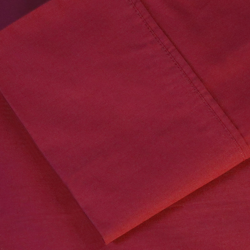 Superior 300TC Flynn Solid Cotton Percale Pillowcase - (Set of 2)