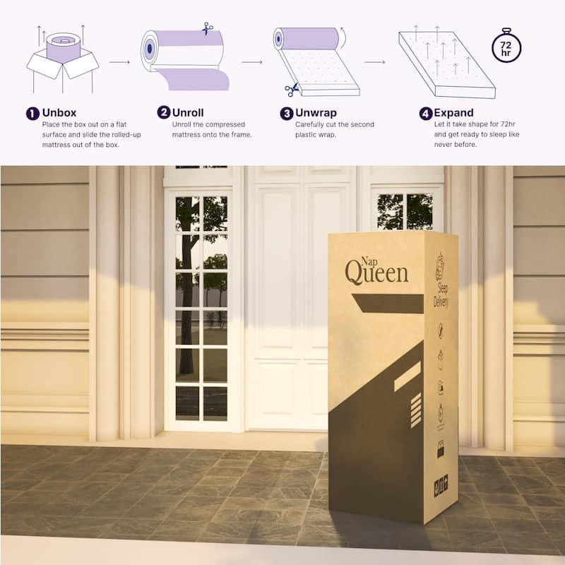 NapQueen Isabella 14" Hybrid Pillow Top Mattress