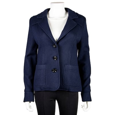 Burberry Brit Wool Sweater Jacket