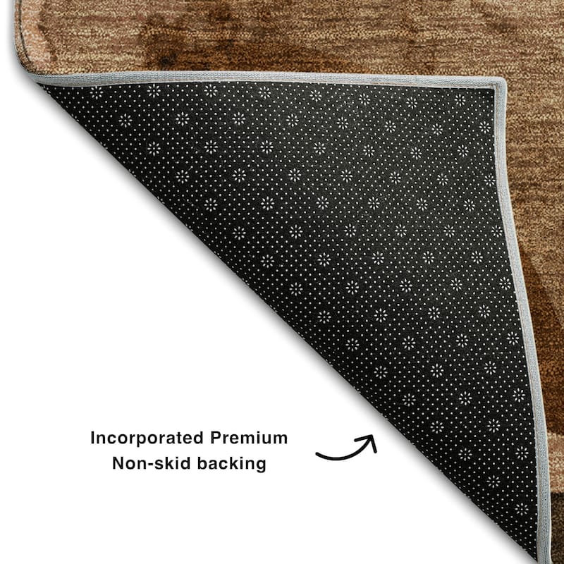 Premium Washable Super Soft Abstract Contemporary Mayfield Rug