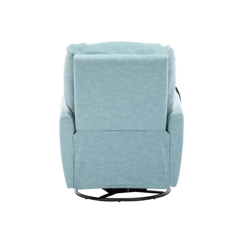 270 Degree Swivel Electric Recliner with a Phone Holder
