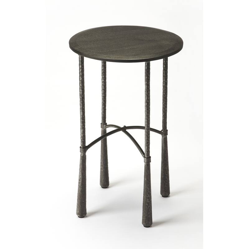 Handmade Butler Bastion Industrial Chic End Table (India) - Wood