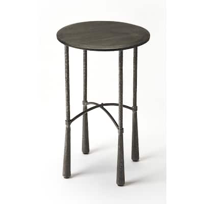Handmade Butler Bastion Industrial Chic End Table (India)
