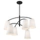 preview thumbnail 10 of 8, Minka Lavery 5397 Headington 6 Light 40" Wide Chandelier