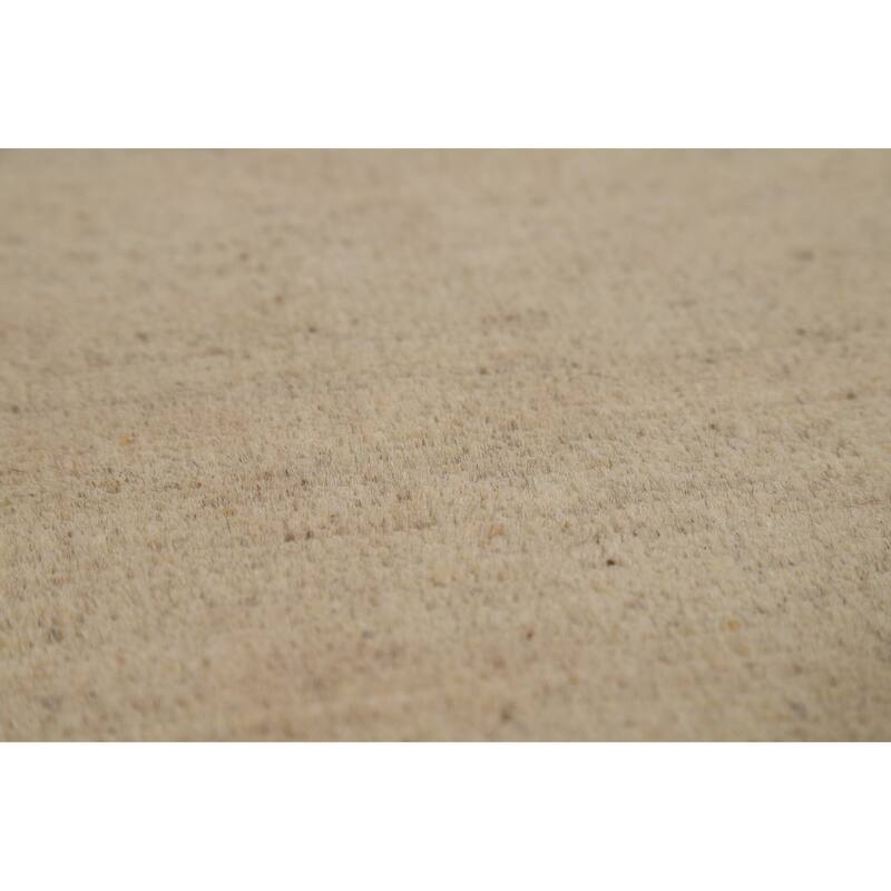 Modern Gabbeh Oriental Runner Rug Handmade Wool Carpet - 3'3"x 6'6"