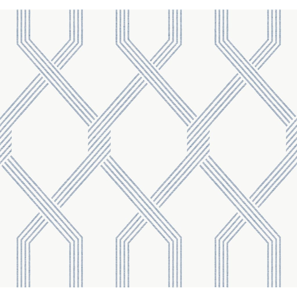 Ronald Redding Palisade Blue Wallpaper