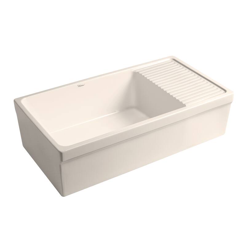 Whitehaus Collection Fireclay Quatro Alcove Sink